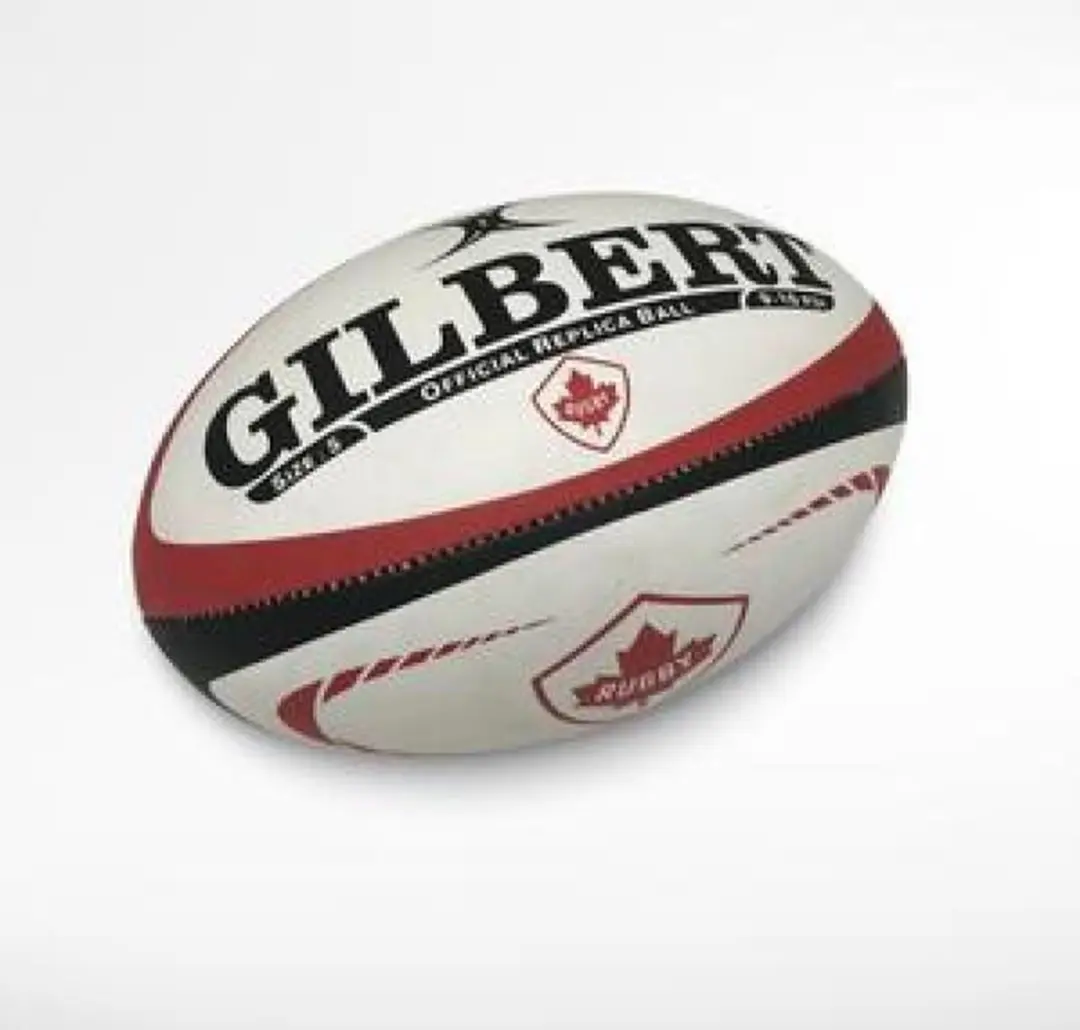 Gilbert Rugbybal Replica Canada Maat 5 - Multikleur