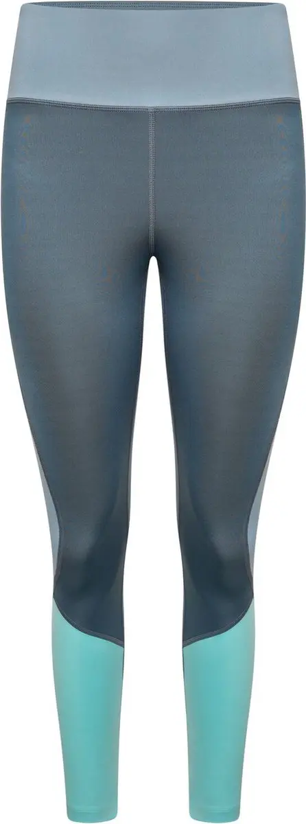 Dare2B, Upgraded Dames Sportlegging, Orion Grey/Green, Maat 42
