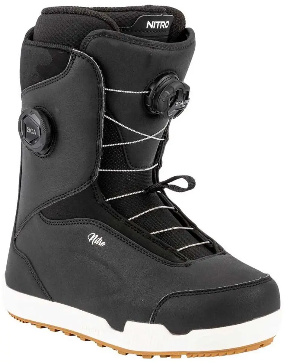 Nitro Scala Boa Snowboardlaarzen Voor Dames Zwart 26.5 Vrouw