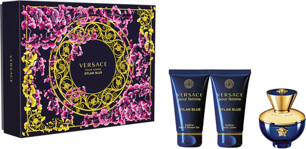 Versace Ladies Dylan Blue Gift Set - 150ml (3x50ml)
