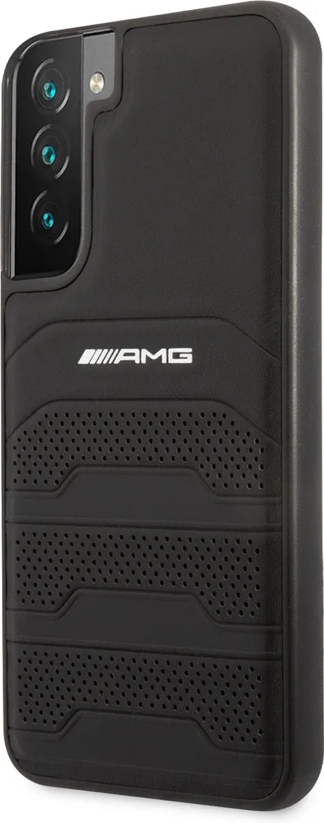 Mercedes-Benz AMG Hoesje S22 Plus - Perforated Zwart