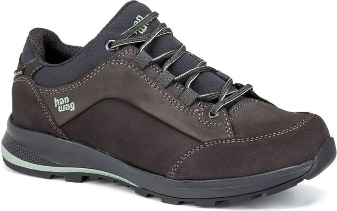 Hanwag Banks Low Bunion Lady GTX Wandelschoenen 37 - Asphalt/Mint