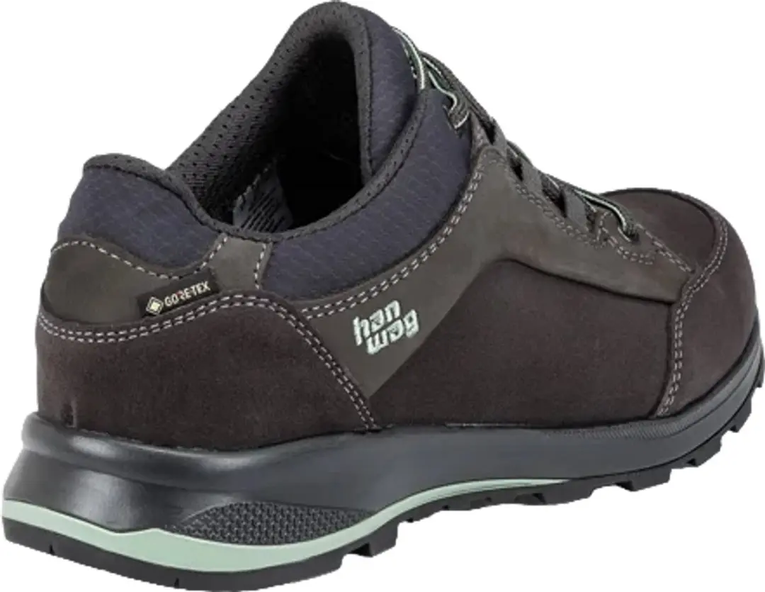 Hanwag Banks Low Bunion Lady GTX Wandelschoenen 37 - Asphalt/Mint
