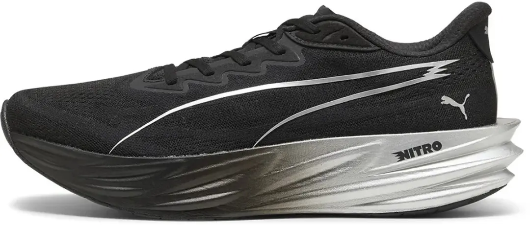 PUMA Deviate Pure Nitro Hardloopschoenen - Zwart - Maat 42 - afbeelding 3 van 4