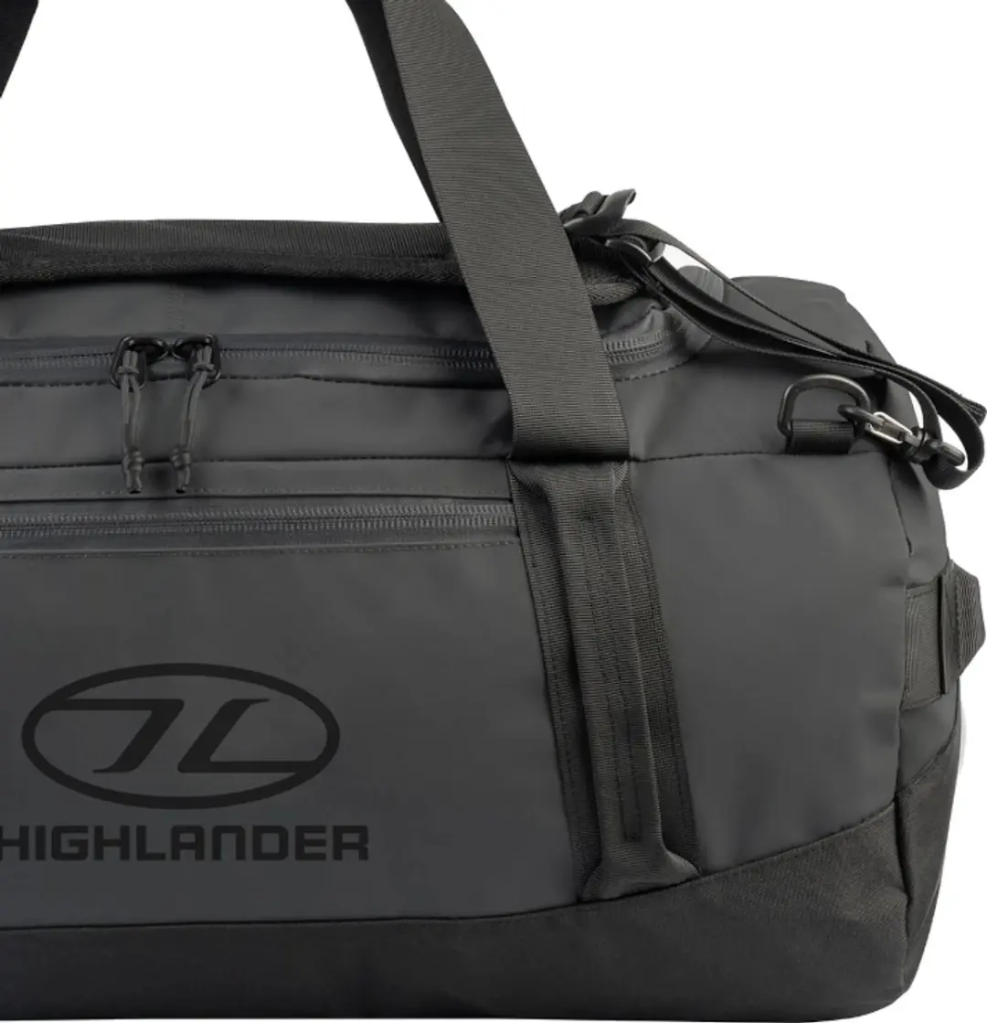 Highlander Outdoor Hauler Duffel Sporttas 45L - Zwart