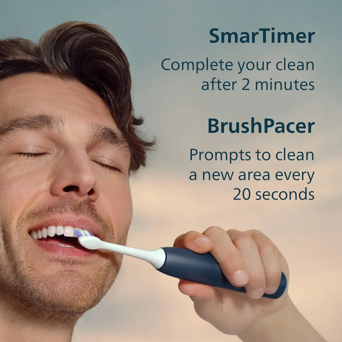 Philips Sonicare 6100 HX7403/05 Elektrische Tandenborstel - Blauw