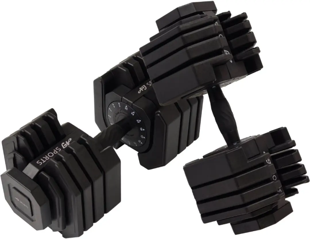 AJ-Sports Verstelbare Dumbells Zwart