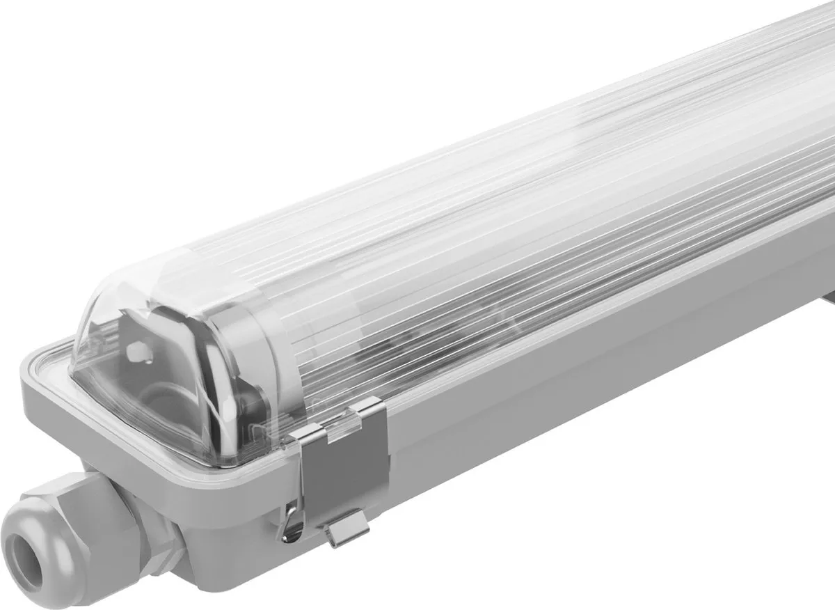 Ledvion LED TL Armatuur 150cm 18W 4000K - Grijs