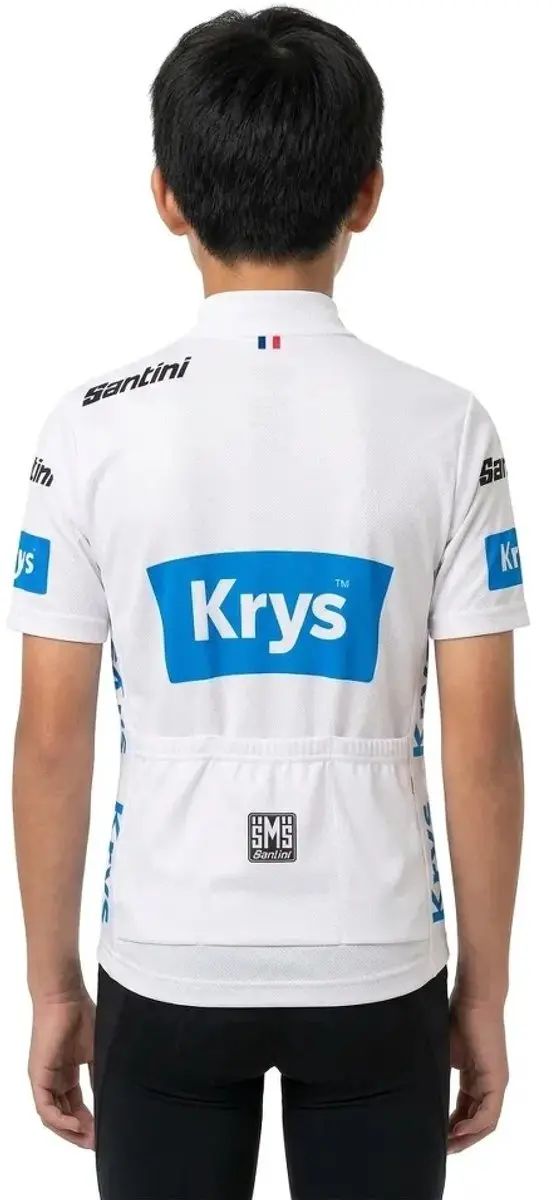 Santini Tour De France Best Young Rider Wielertrui - 13 Jaar - Wit