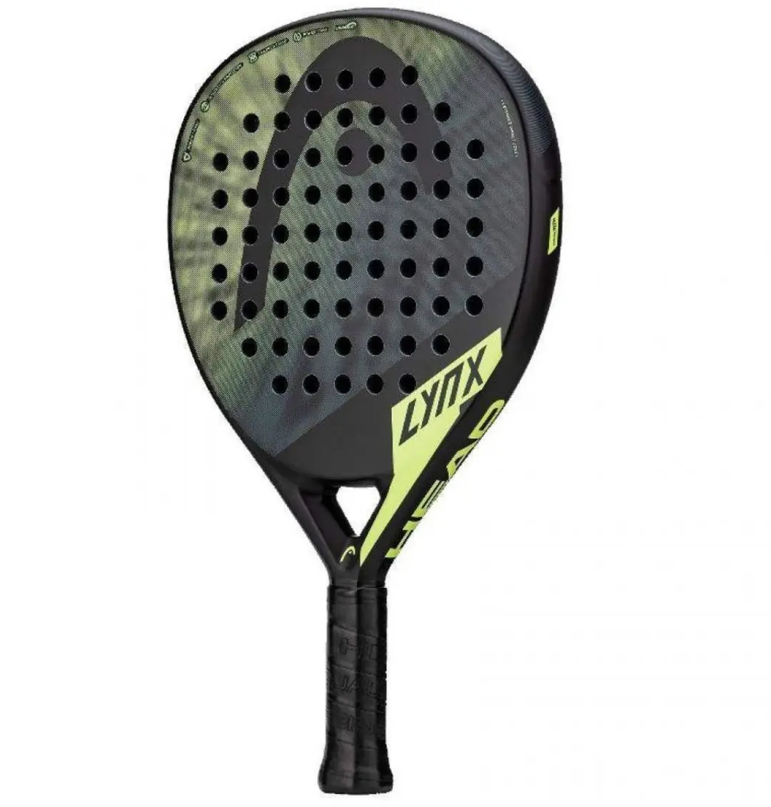 Head Lynx 2025 Padelracket - Lime/Geel