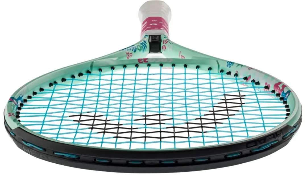 Head Coco Junior 23" Tennisracket - L0 Grip - Groen/Rozeblauw