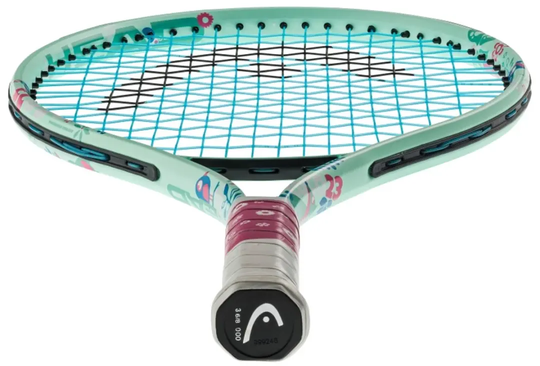 Head Coco Junior 23" Tennisracket - L0 Grip - Groen/Rozeblauw