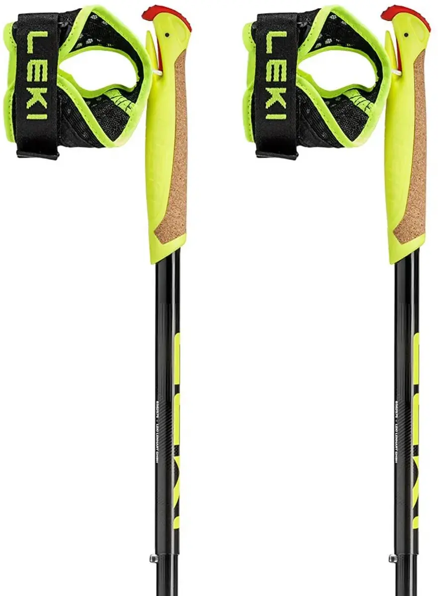 LEKI Evotrail FX.One TA Trailrunningstokken - Aluminium - Zwart/Geel