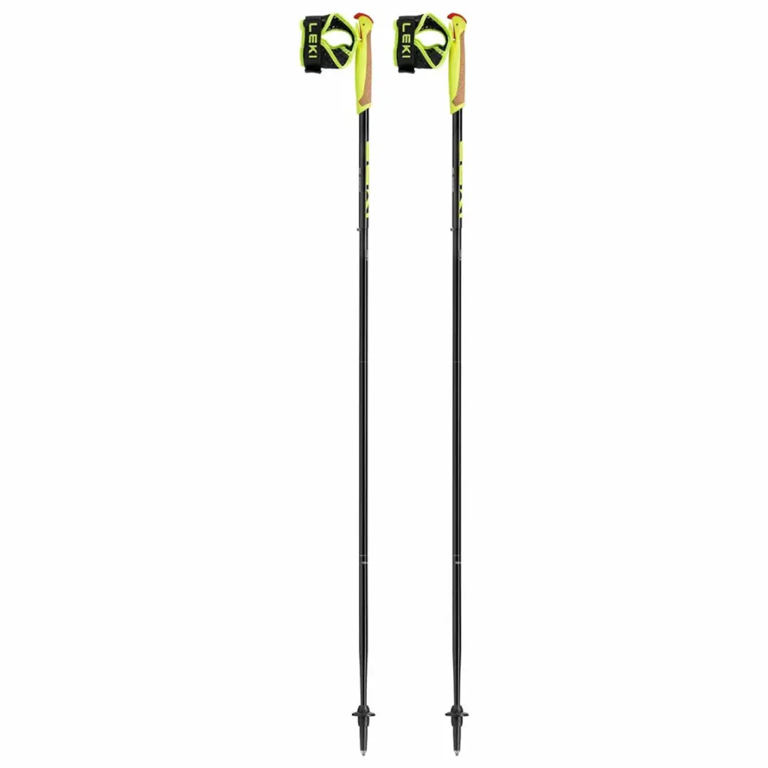LEKI Evotrail FX.One TA Trailrunningstokken - Aluminium - Zwart/Geel