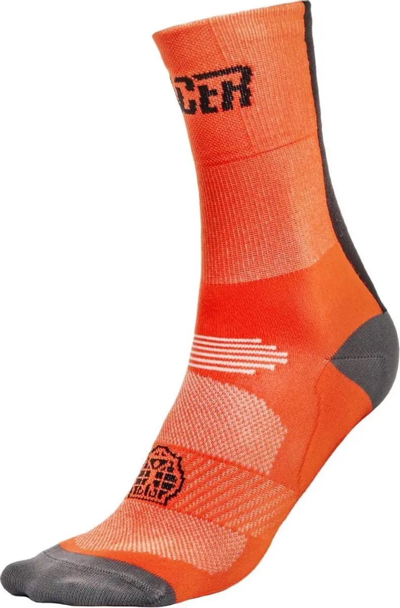 Bioracer Fietssokken Oranje S - 38-40