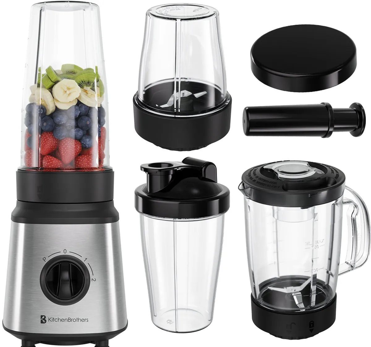 KitchenBrothers Blender Complete Set 300W