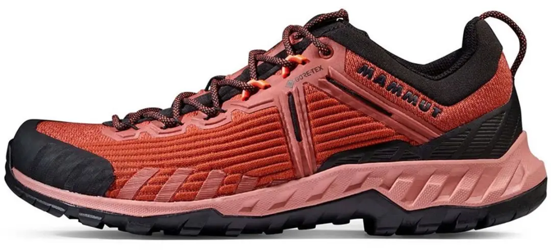 Mammut Alnasca Knit Iii Low Gore-tex® Approachschoenen Oranje EU 38 Vrouw
