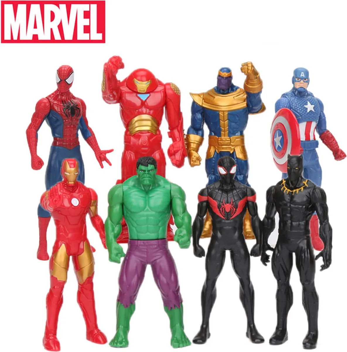 Marvel Avengers Black Panther Speelfiguur 15cm - Zwart