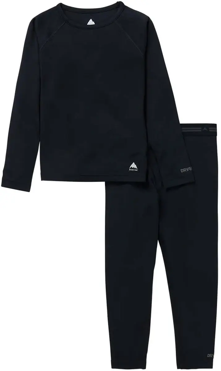Burton Lightweight Lange Mouwen Basislaagset Zwart 3 Years Jongen