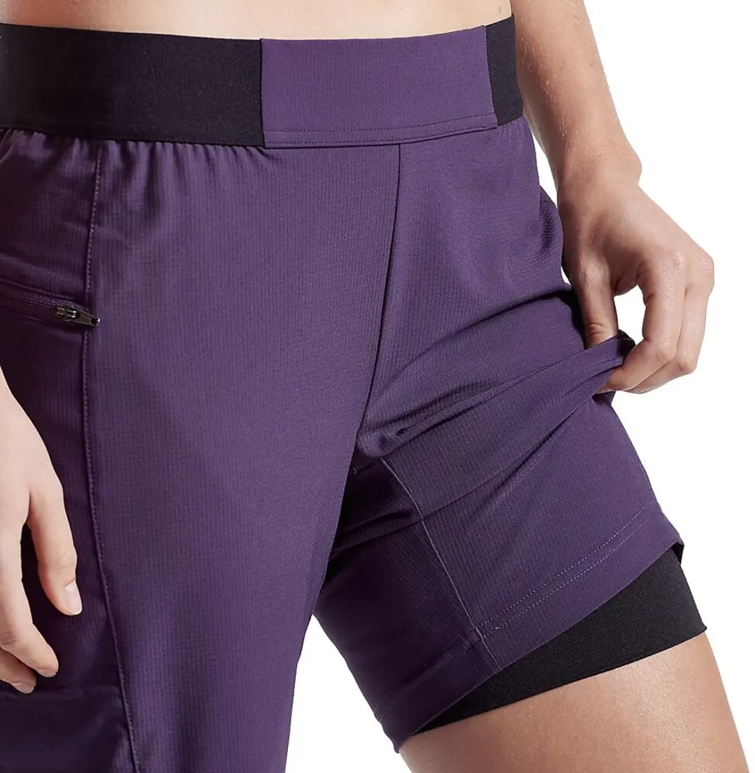 Pearl Izumi Canyon Korte Broek - Vrouw 50 - Paars