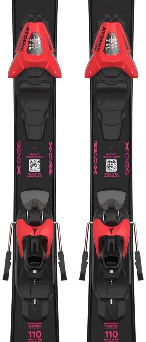 Atomic Redster J2 110 Skispakket - Junior - 100-120cm - Roze