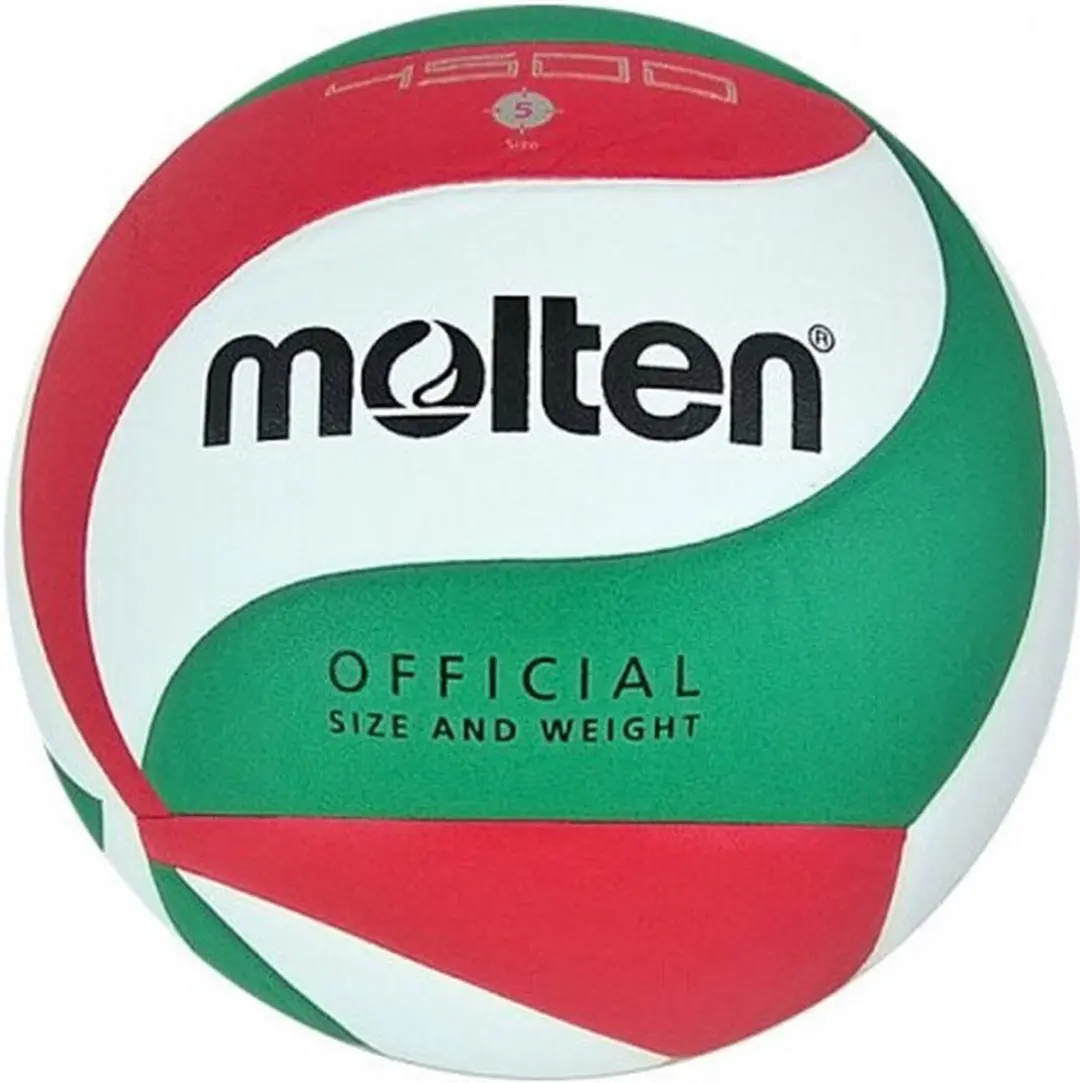Molten V5M4500 Volleybal - Rood/ Groen