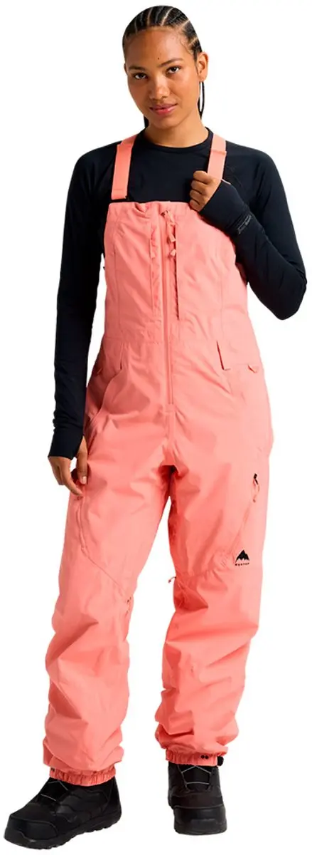 Burton Reserve 2l Bib Broek Oranje XL Vrouw