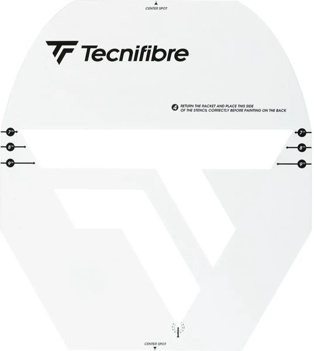 Tecnifibre Sjabloon Logo Squash