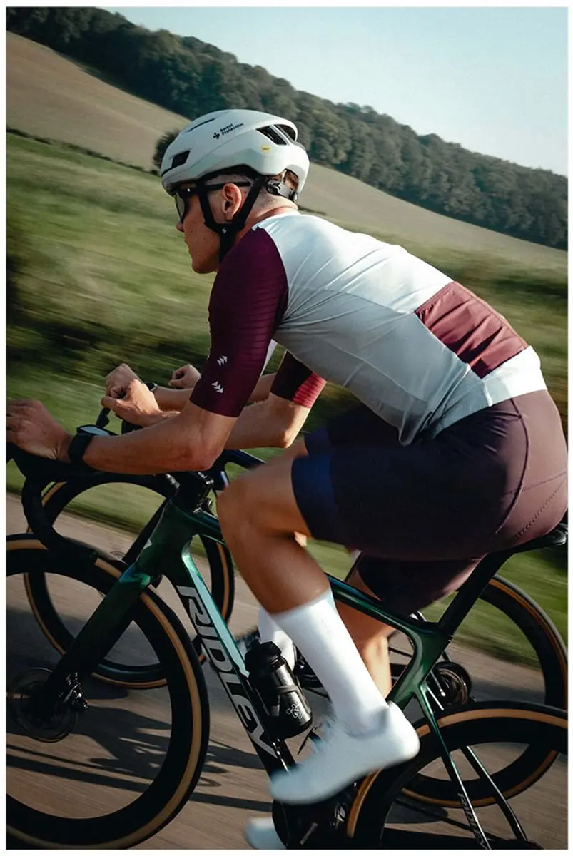 Bioracer Icon Seasonal Fietsbroek - L - Mauve
