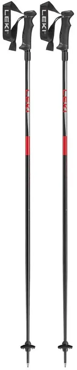 LEKI Hot Shot -130 Skistokken - Rood