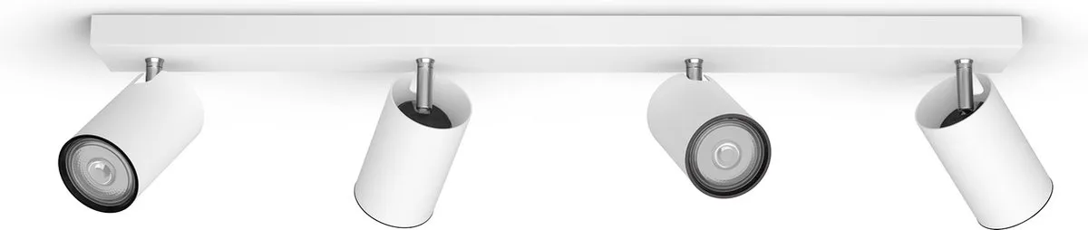 Philips Kosipo Opbouwspot 4x GU10 Warmwit 2700K