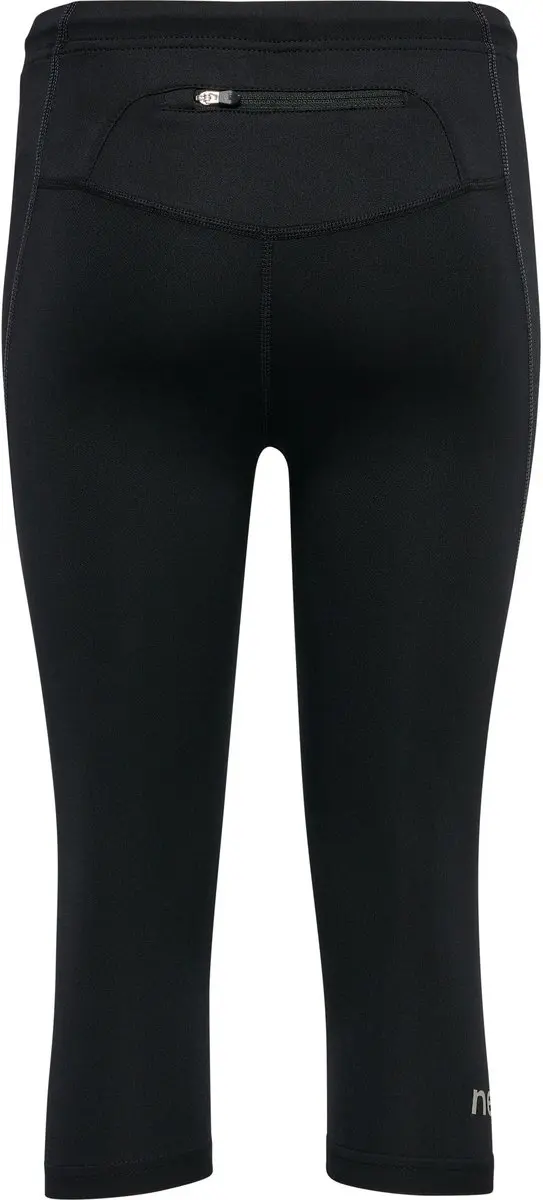 Newline Core Knee Tights Kids 128 - Zwart/Fiesta Cazo