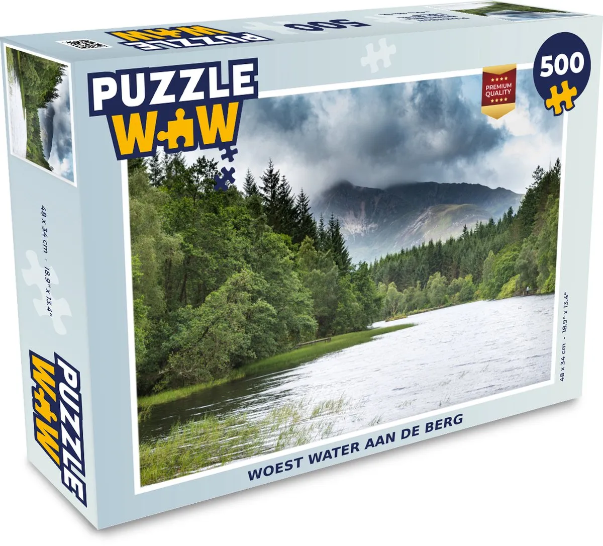 PuzzleWow Legpuzzel 500 Stuks - Multicolor