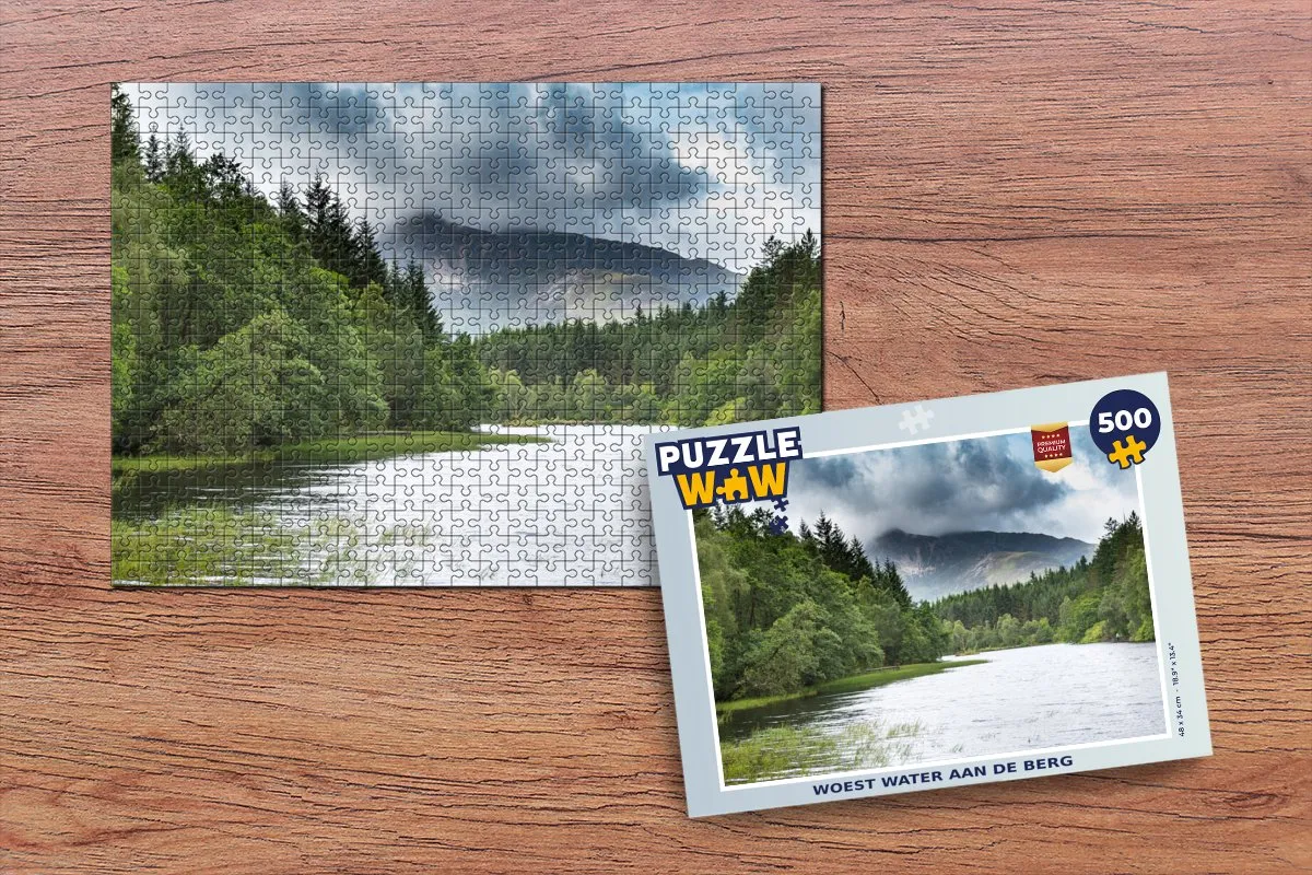 PuzzleWow Legpuzzel 500 Stuks - Multicolor