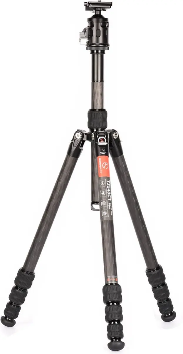 Sunwayfoto Travel Tripod Kit T2540CT + EB-36 w/ QR Plate