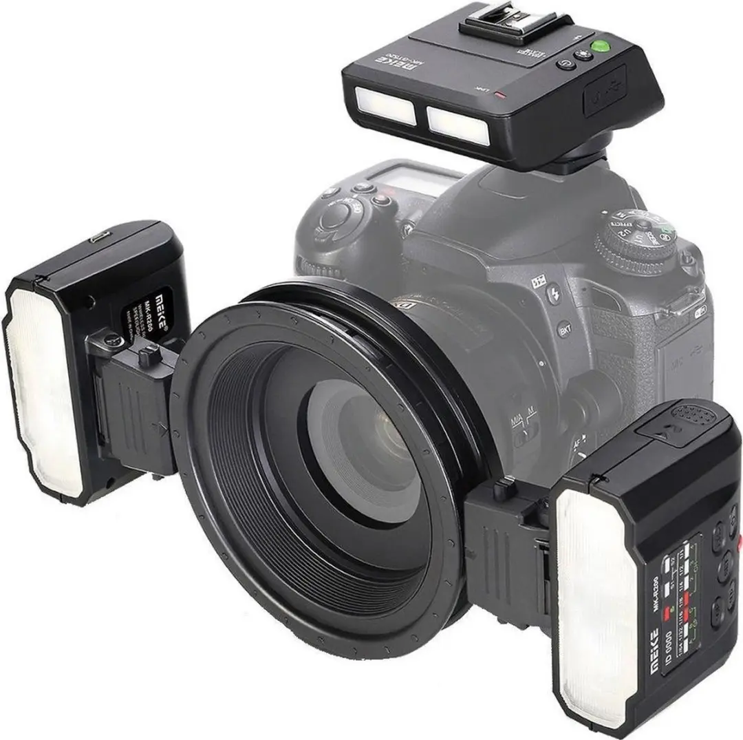 Meike MK-MT24 Macro Flash Set voor Canon