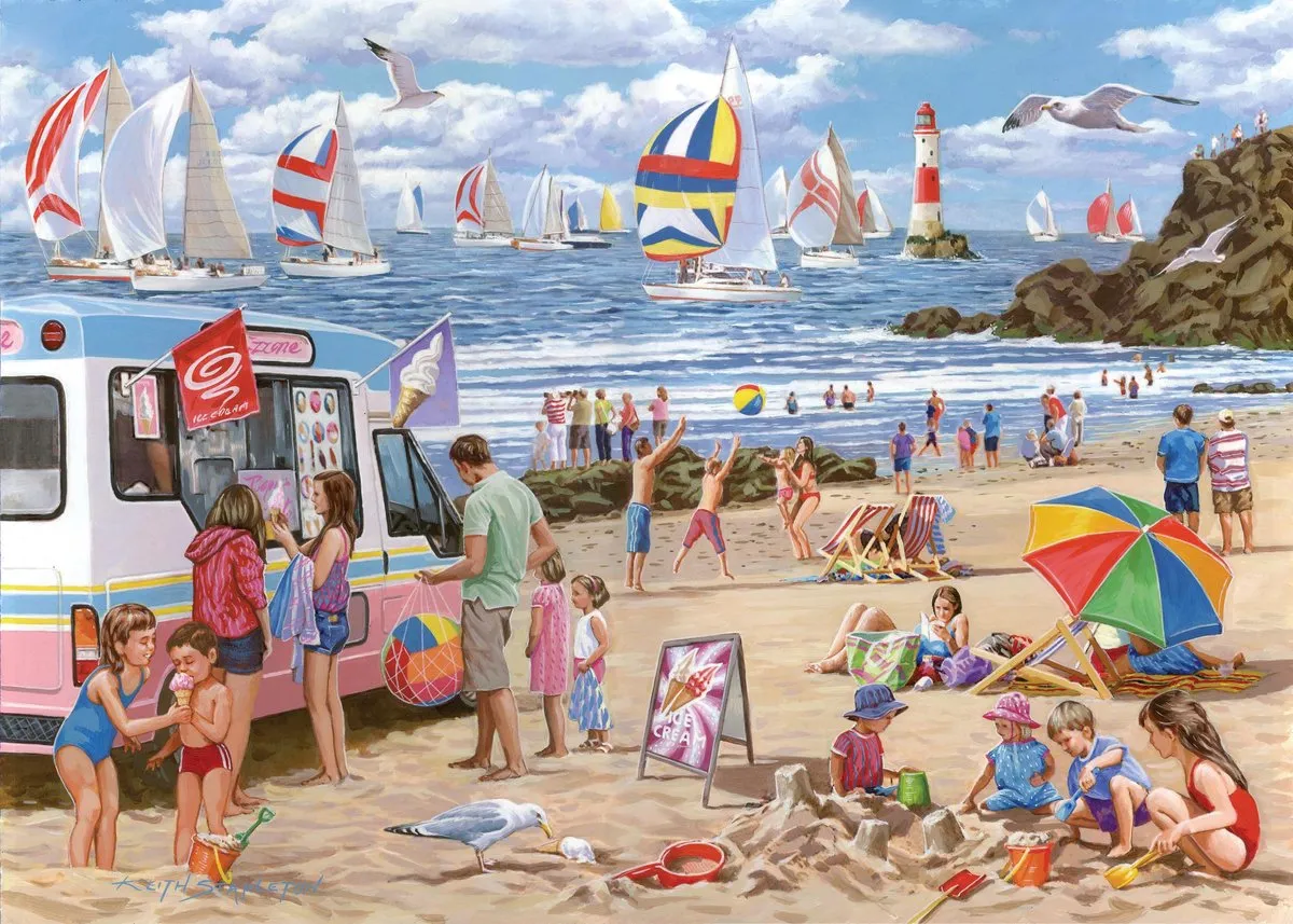 House Of Puzzles Regatta Day Puzzel 500 XL Stukjes
