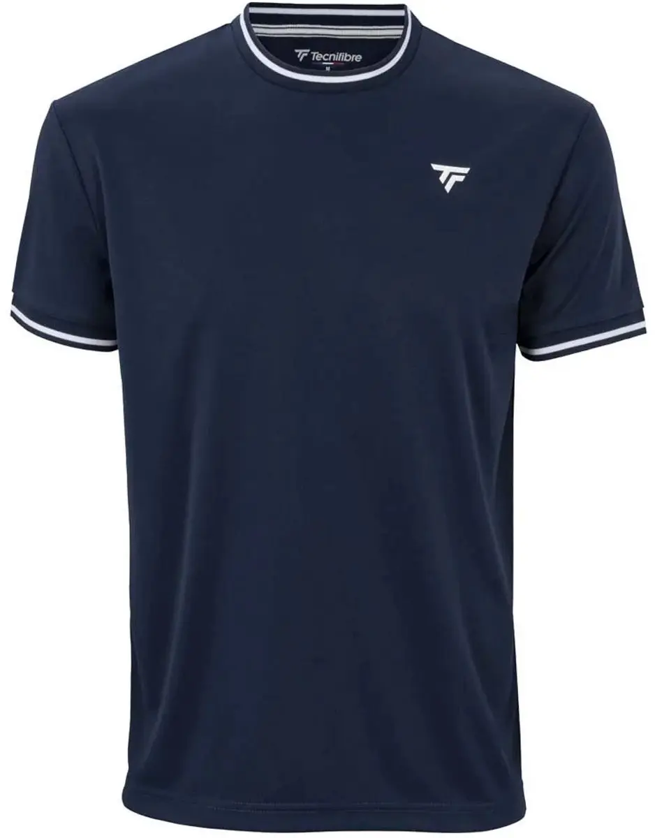 Tecnifibre Team Tech T-shirt Met Korte Mouwen Blauw 8-10 Years Jongen
