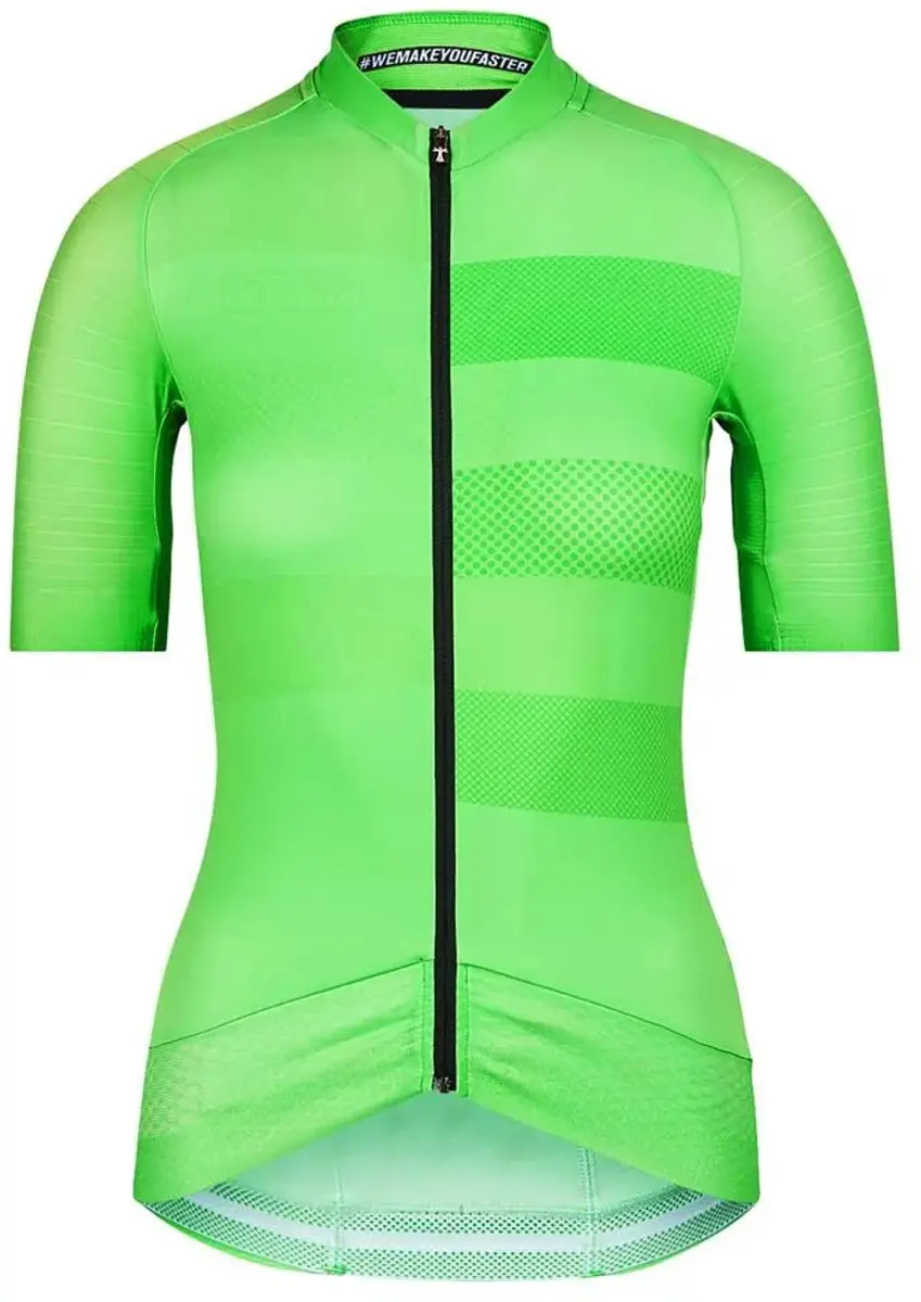 Bioracer Epic Korte Mouw Wielertrui XS - Groen