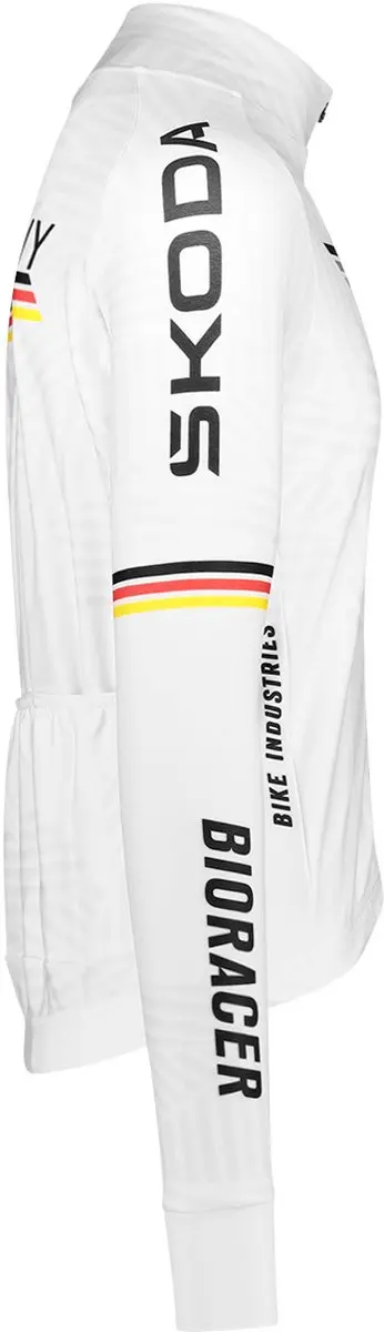 Bioracer Icon Tempest Fietsvest Winter Heren Wit - Maat XXXL