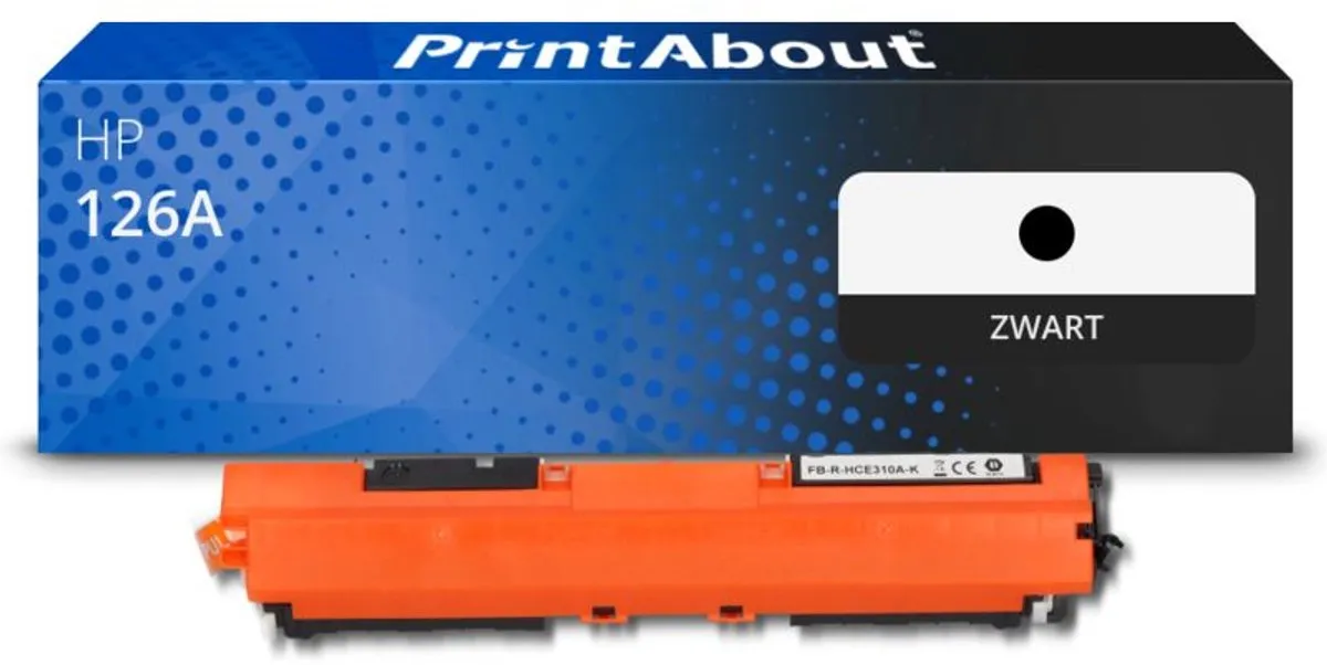 PrintAbout HP 126A CE310A Toner Zwart