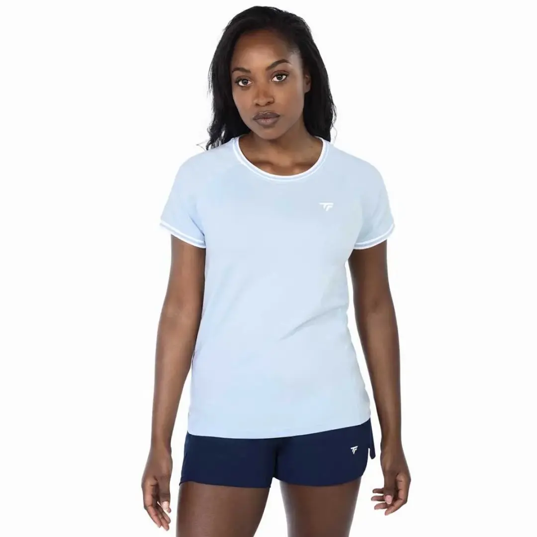 Tecnifibre Team Stretch T-shirt Met Korte Mouwen Blauw M Vrouw