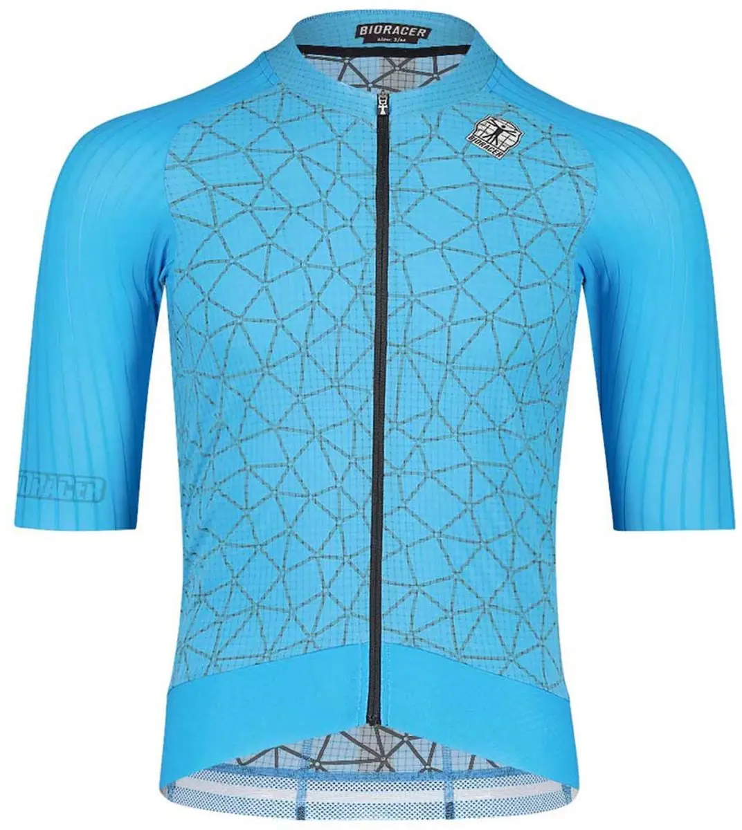 Bioracer Speedwear Graphene Korte Mouw Wielertrui Blauw S Man