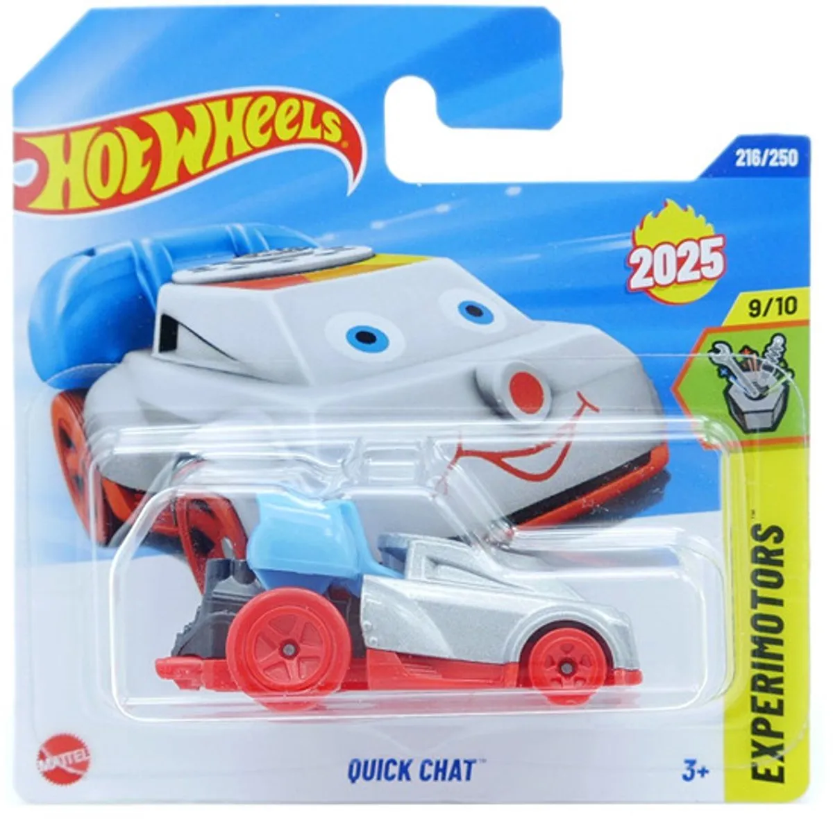 Hot Wheels Experimotors 21A Dream Silber Fisher-Price Telefoon 1:64