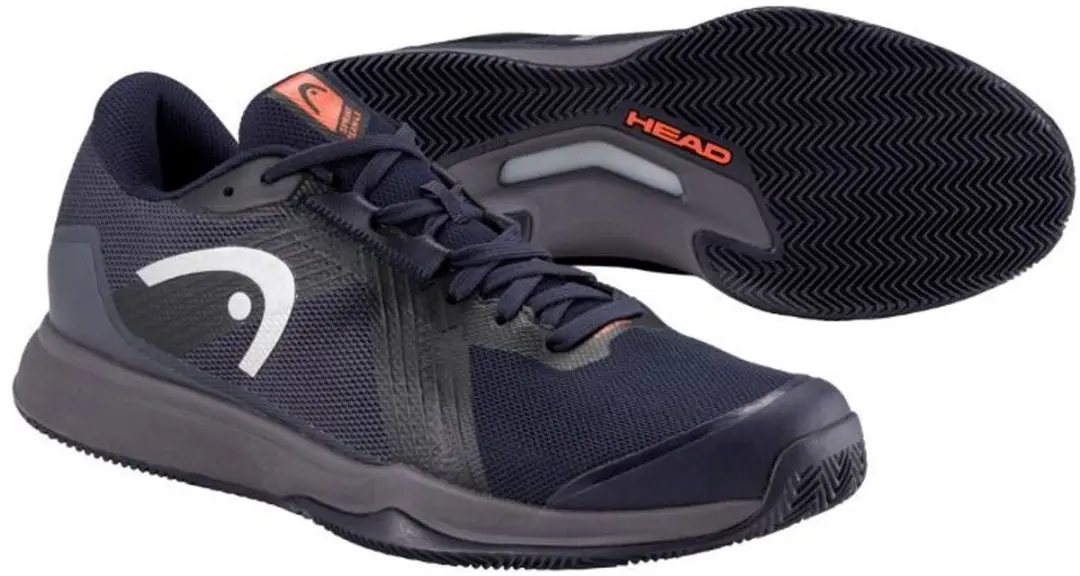 Sprint Team 4.0 Clay Tennisschoen Heren Dark Blue/Red 8,5