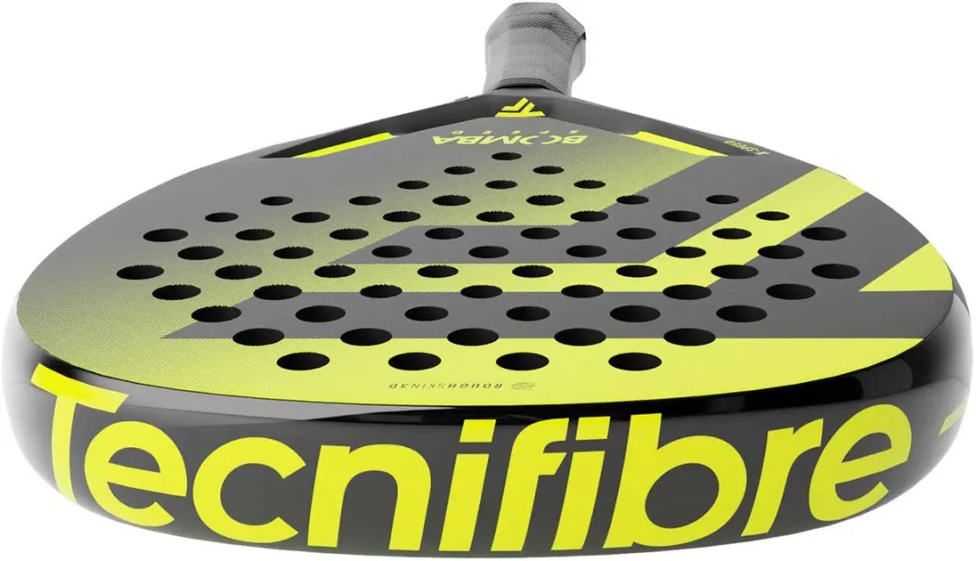 Tecnifibre BOMBA Speed Tennisracket - Geel/Zwart L0 - afbeelding 2 van 6