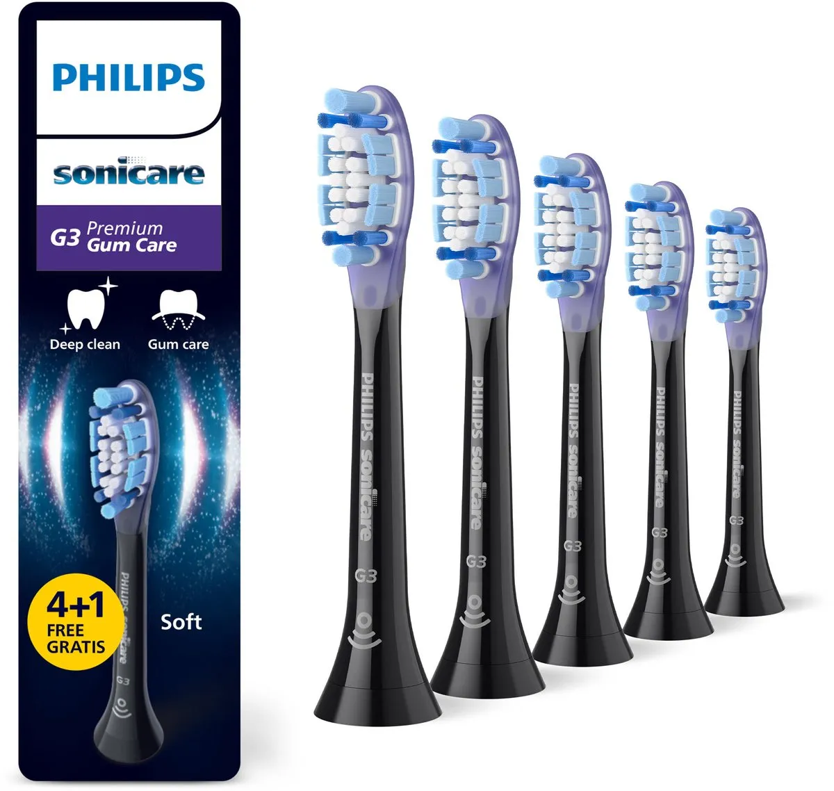 Philips Sonicare Premium GumCare HX9055/88 Opzetborstels - 5 Stuks