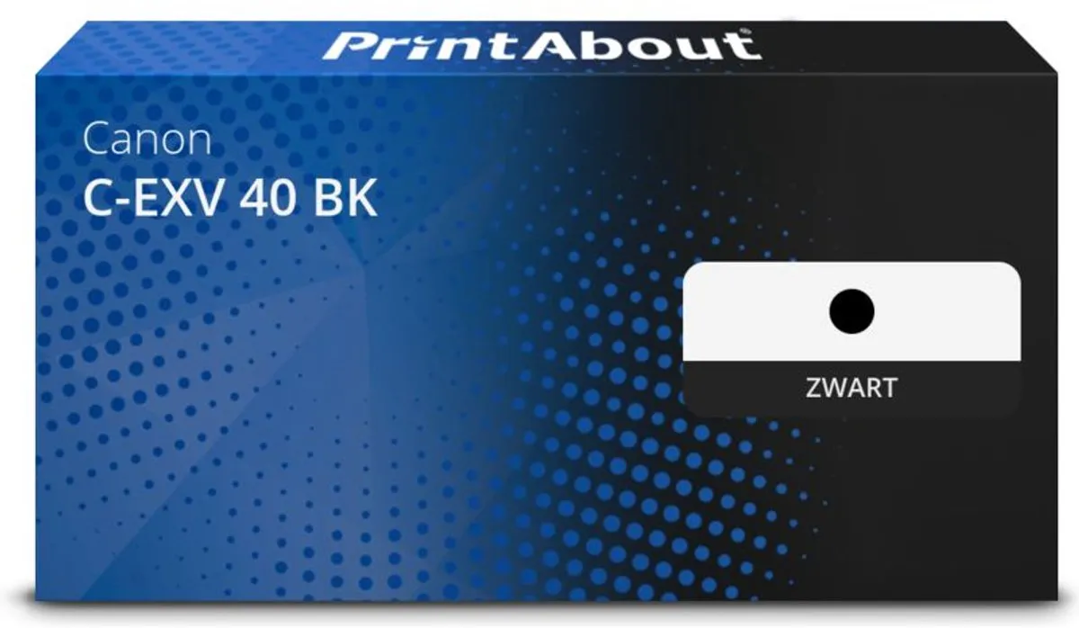 PrintAbout Canon C-EXV 40 BK Toner