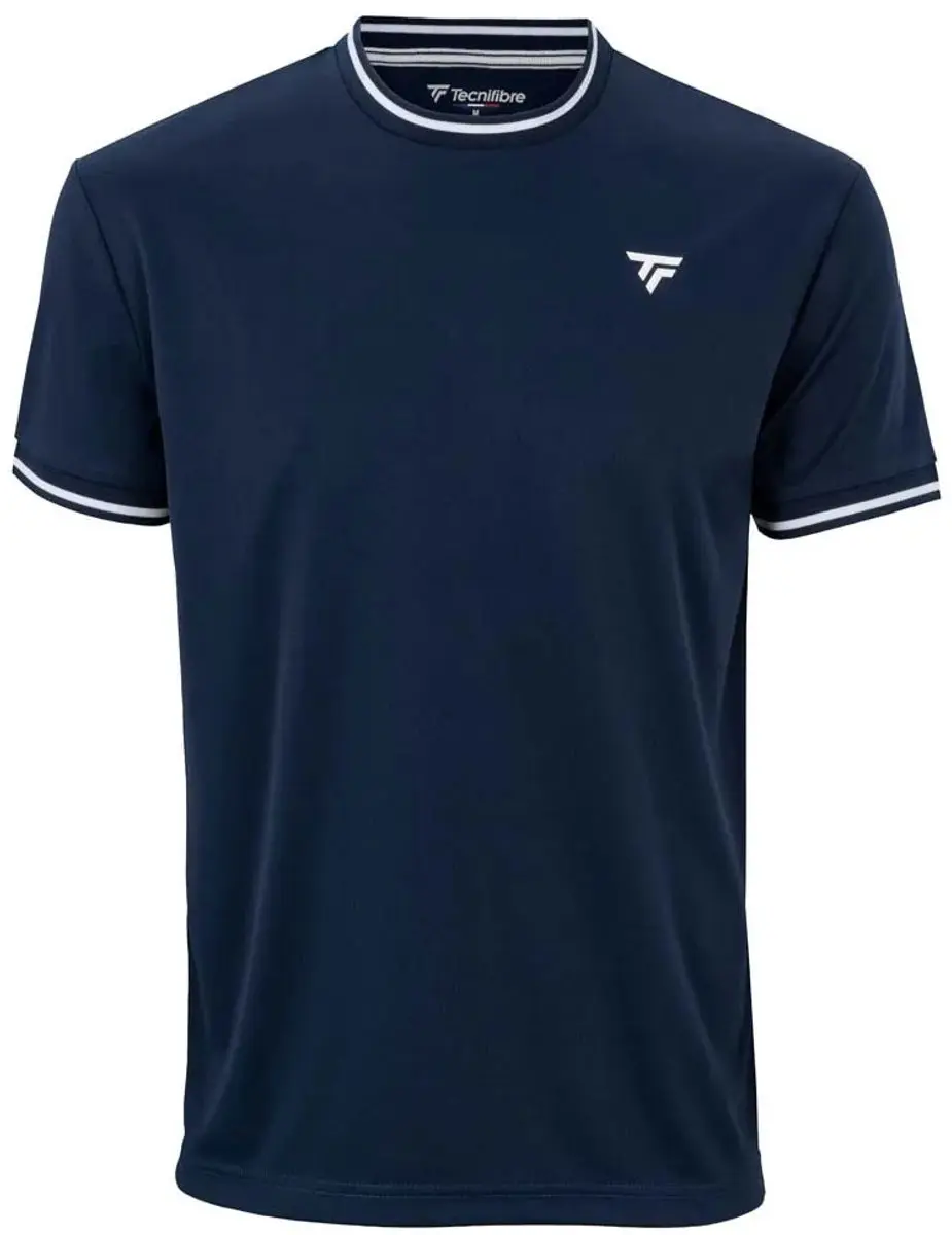 Tecnifibre Team Tech T-shirt Met Korte Mouwen Blauw XS Man