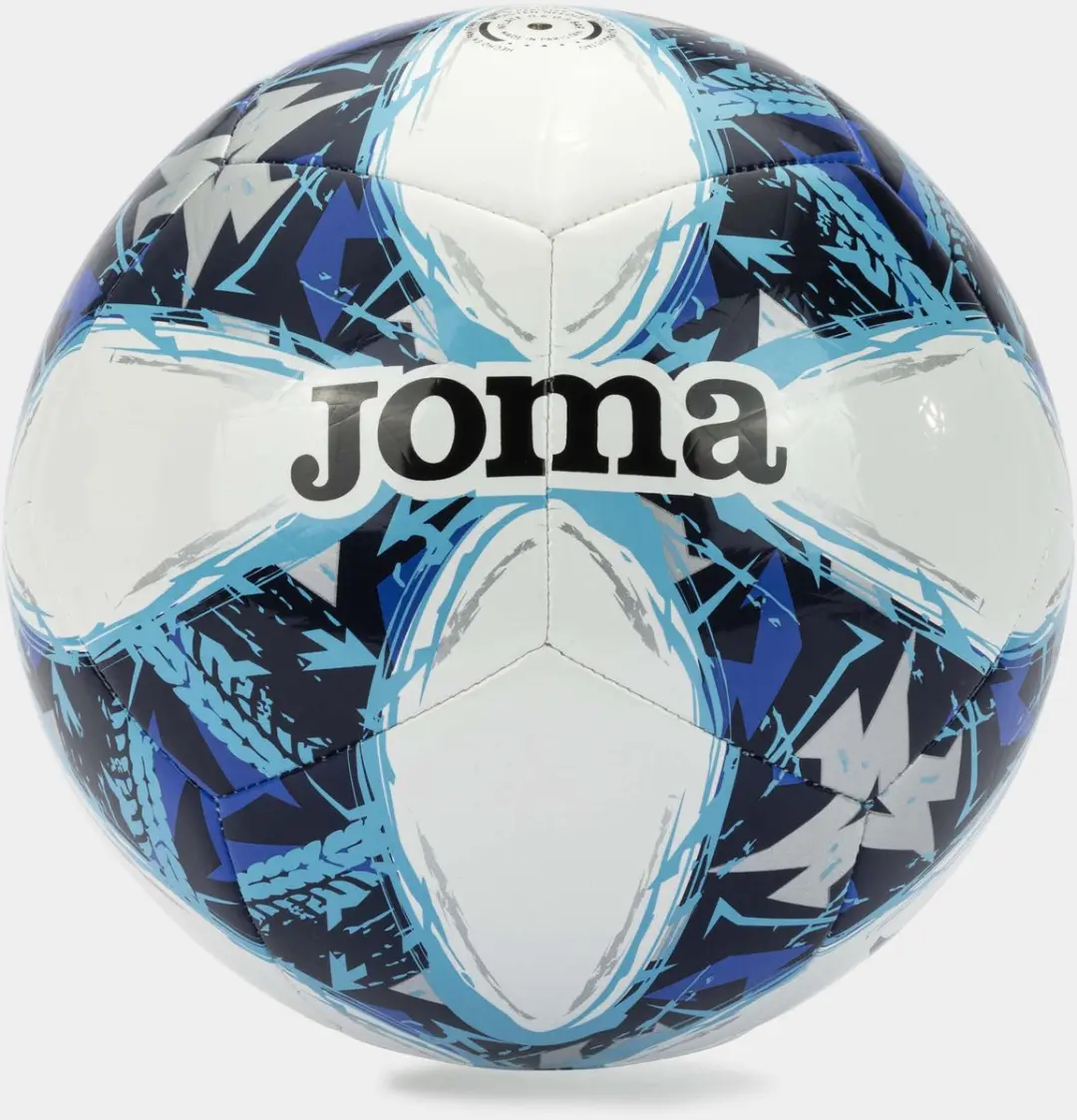 Voetbal joma challenge iii wit-koningsblauw 5